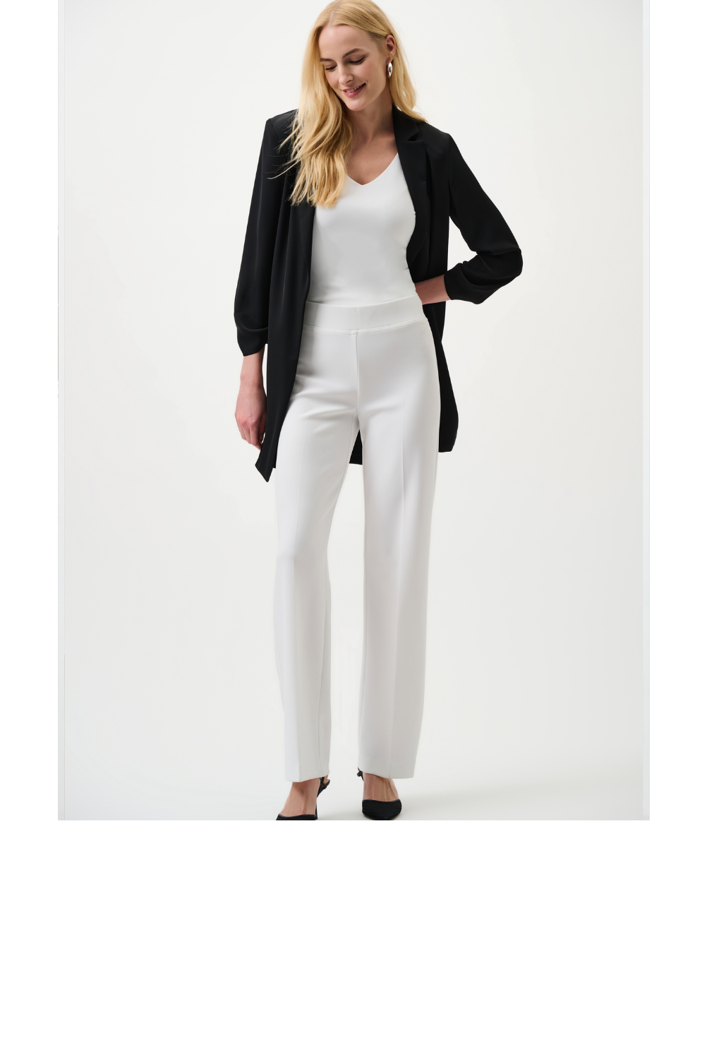 Classic Wide Leg Pant - Vanilla