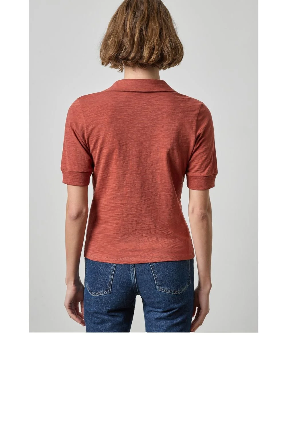 WEBSITE PRODUCT ENTRY-LP-Elbow Sleeve Collared Split Neck-HNA-B.jpg