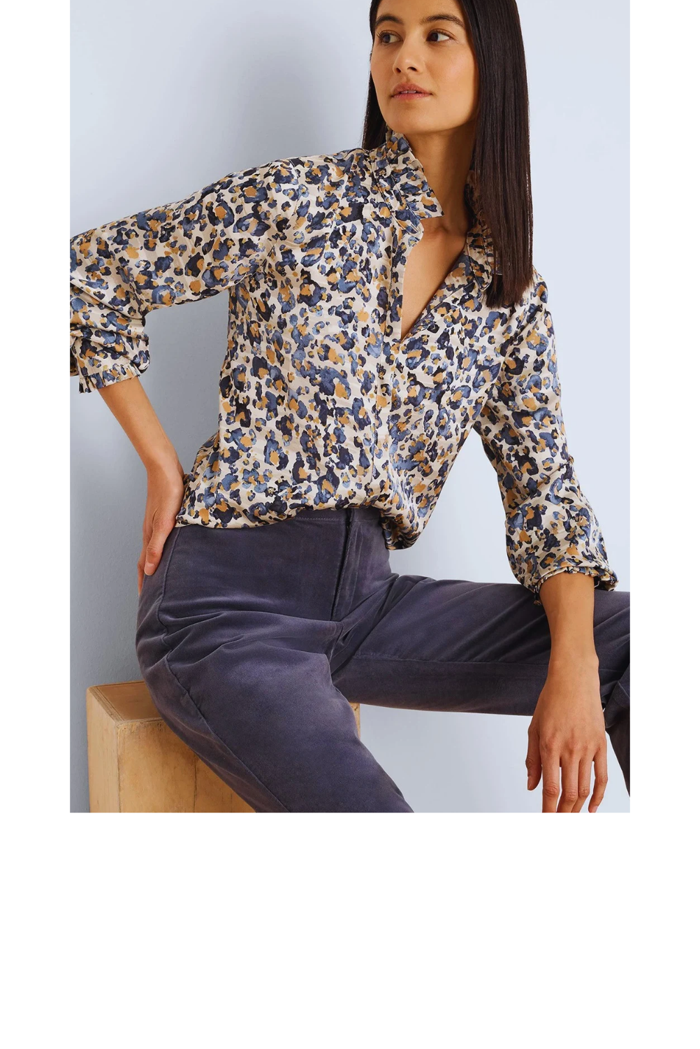 Gilded Flakes Shirt - Neutral Multi