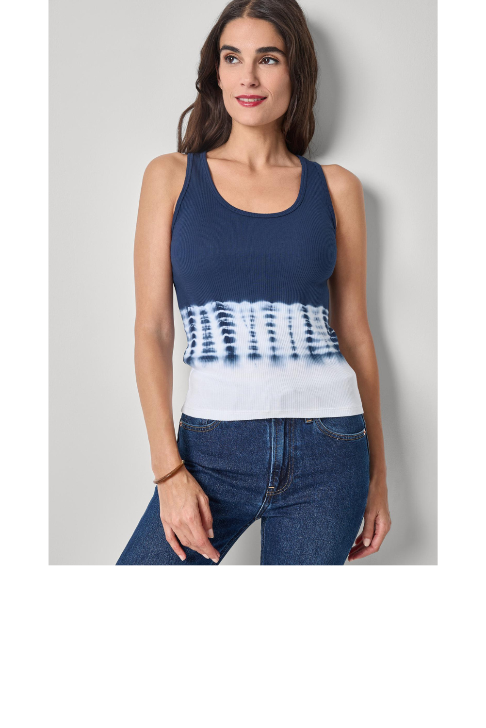 Bamboo Dye Tank - Navy Dye