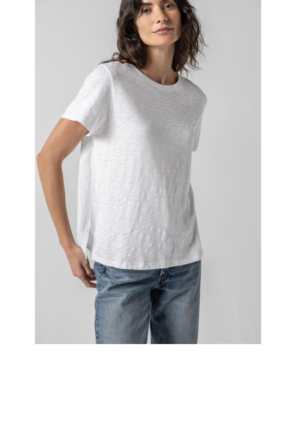 Boyfriend Tee - White