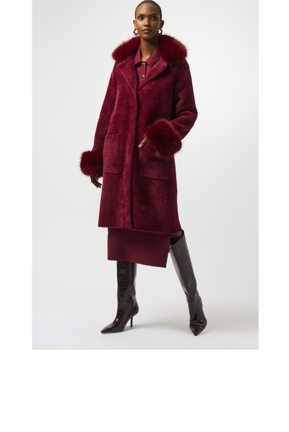 WEBSITE PRODUCT ENTRY-JR-Feather Yarn & Faux Fur Sweater Coat-Merlot-F1.png