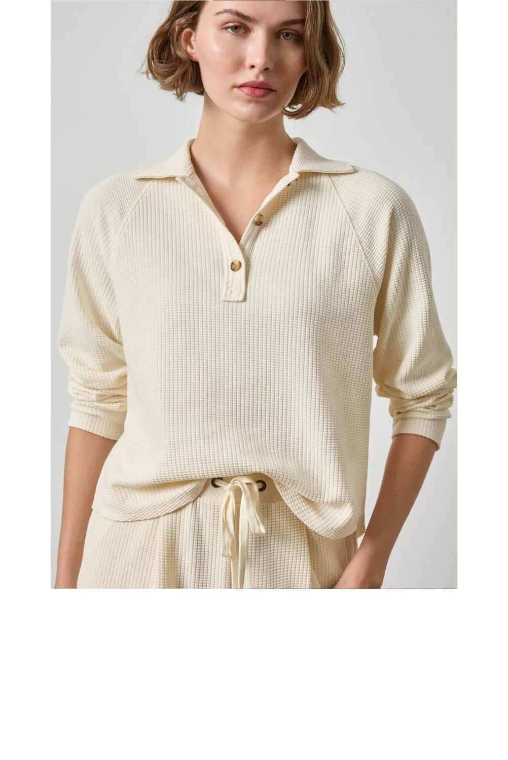 Raglan Polo - Rope