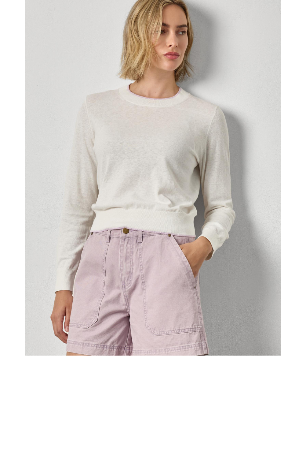 Twill Short - Thistle