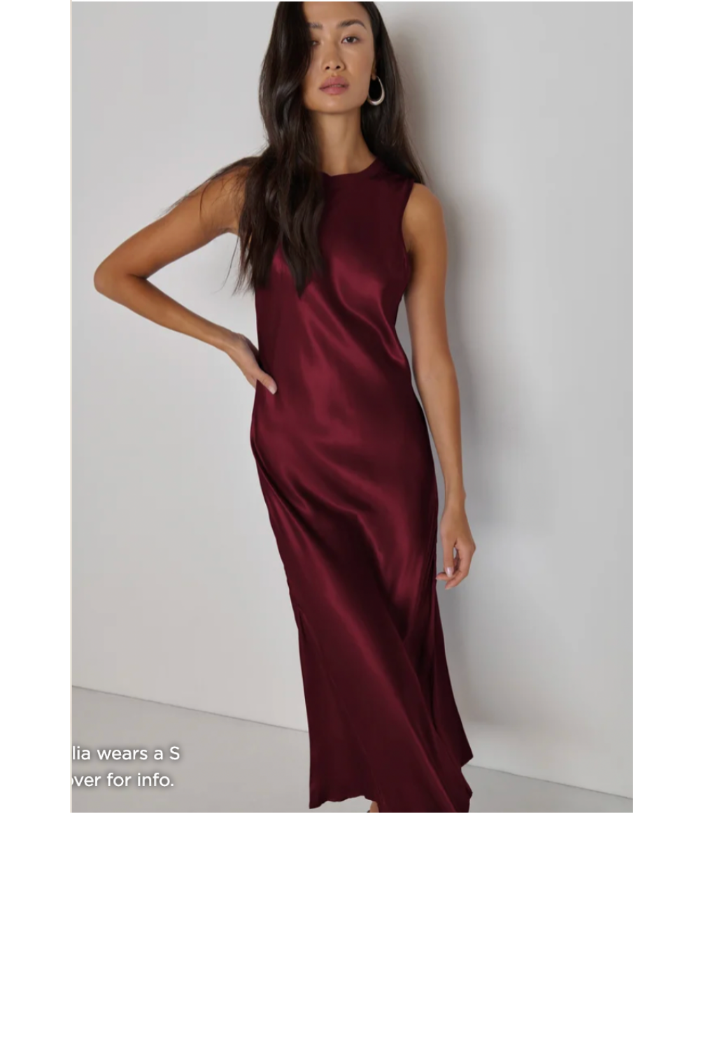 Dulce Bias-Cut Maxi Dress - Truffle
