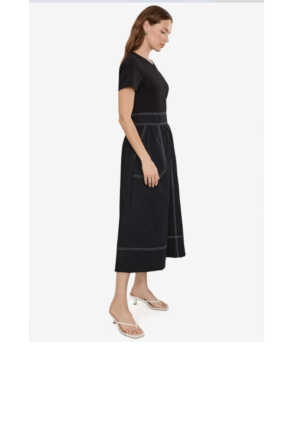 WEBSITE PRODUCT ENTRY-EL-Short Sleeve Mixed Media Dress-Blk-S.png