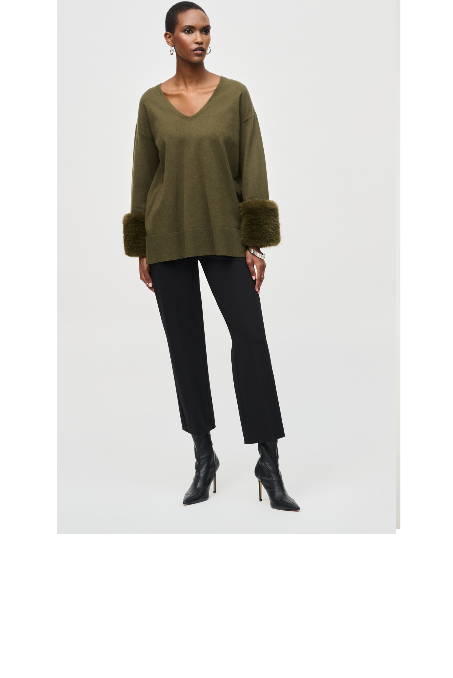 JR-Heavy Knit Sraight Pull-on pants-BLK- FF.png