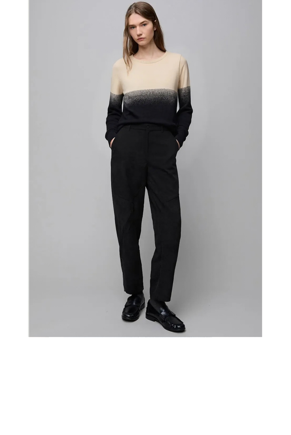 WEBSITE PRODUCT ENTRY-AM-Ombré Colorblock Crewneck SweaterSweater-BLKBONE-FF.png