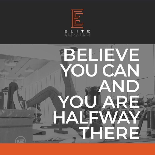 💪🏼 MONDAY MOTIVATION
.
🔆 This week&rsquo;s Monday motivation highlights the importance of self belief
.
😢 Sometimes we can be hindered by a lack of a self confidence or self belief that we have the ability to achieve our goals, this can be partic