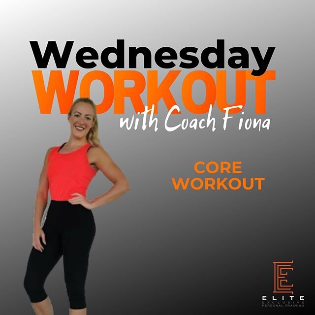 👱🏻&zwj;♀️Coach Fiona&rsquo;s Wednesday Workout
.
💪🏼 If you have 20 minutes spare give this quick core workout a go
.
▶️▶️▶️SWIPE LEFT TO SEE COACH FIONA&rsquo;S CORE WORKOUT .
.
🙏 Remember to hit the little ribbon button to save the workout
.
🧡