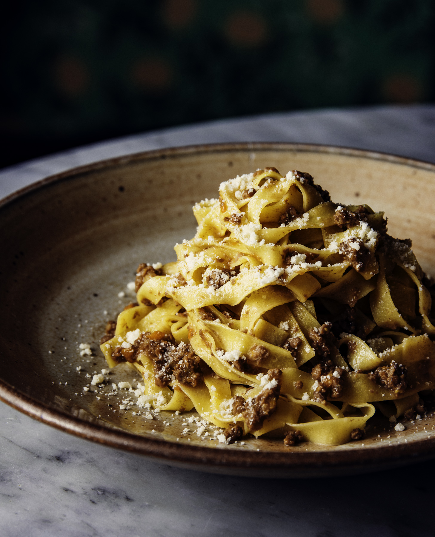 American Sfoglino - Tagliatelle ragù bolognese “vecchia scuola” (Photo courtesy of Eric Wolfinger) 