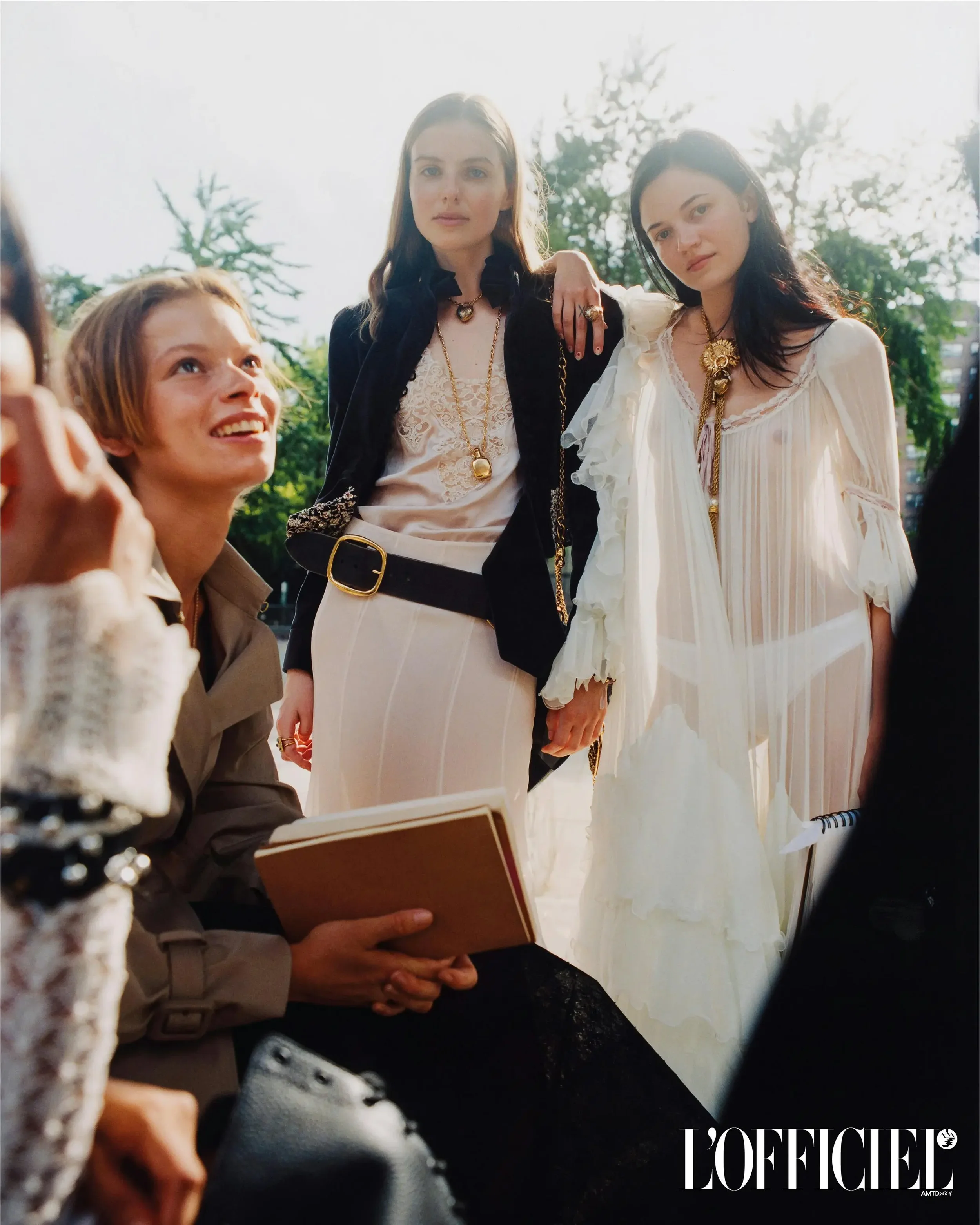 Lydia + Cathrina + Caitlin For L'Officiel September Issue Shot By Heather Hazzan