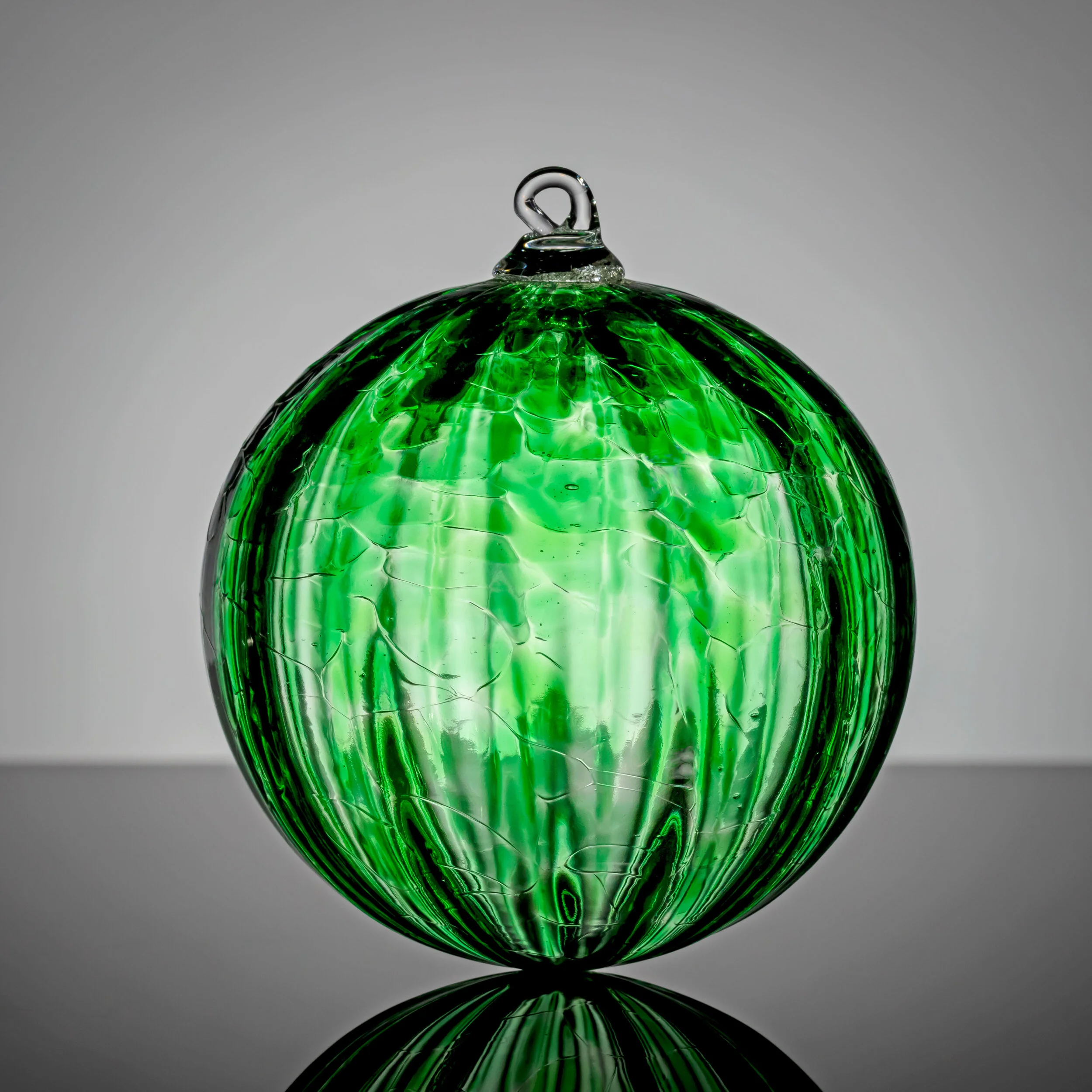 Transparent  Green Ornament