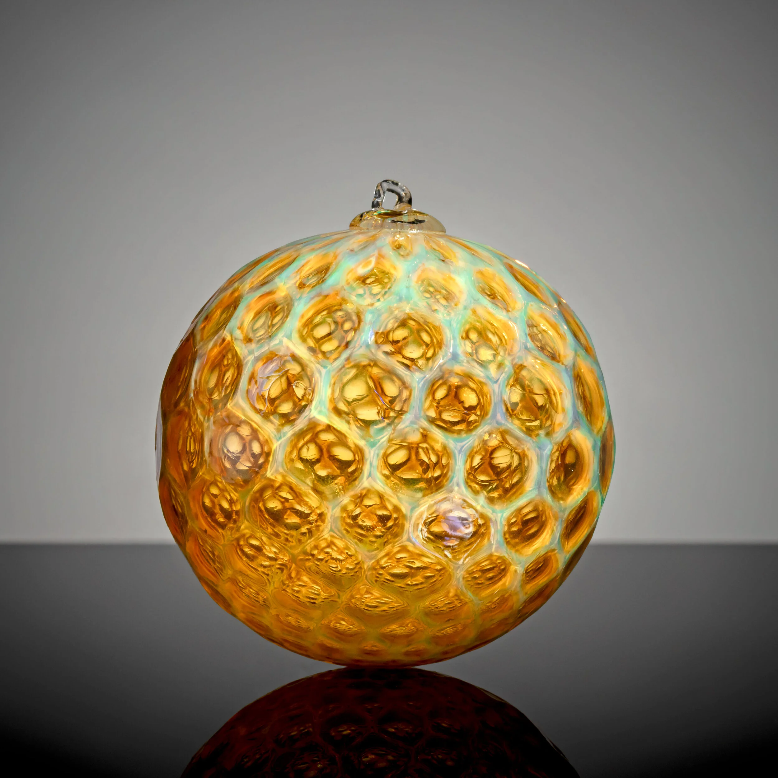 Pearlescent Gold Ornament