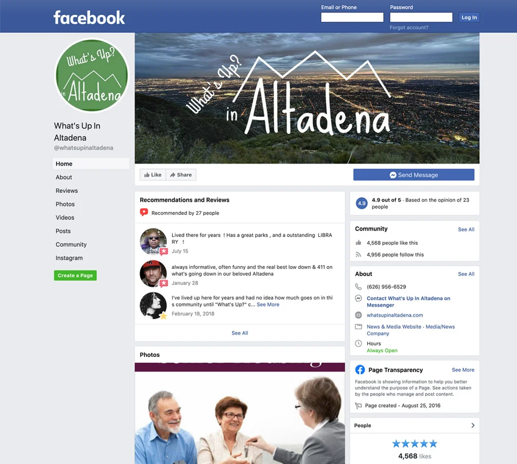 What's Up In Altadena