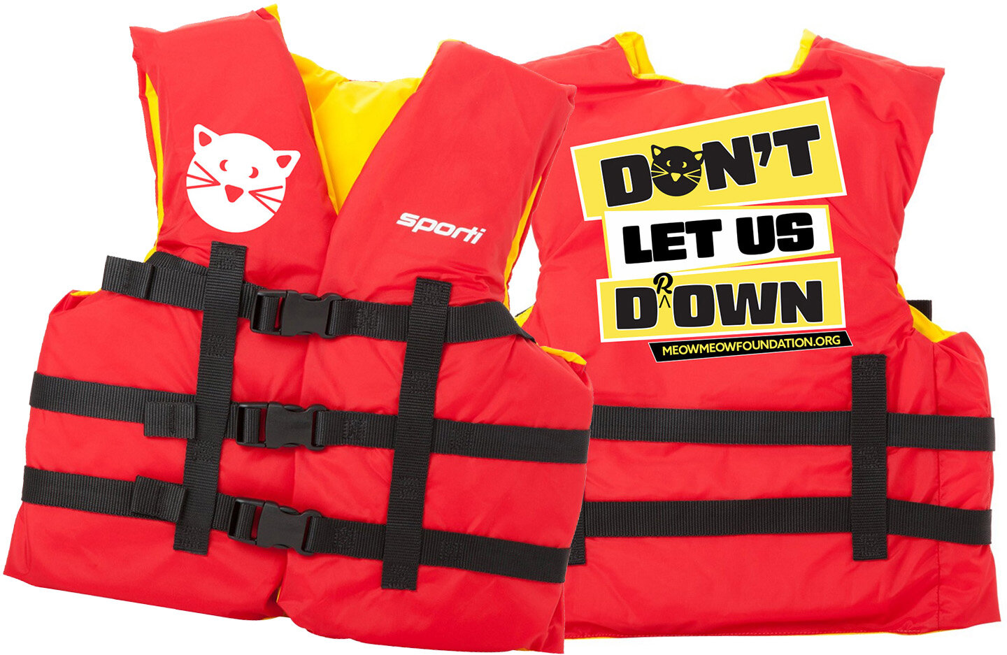 Meow Meow Foundation Life Jackets Are Here!