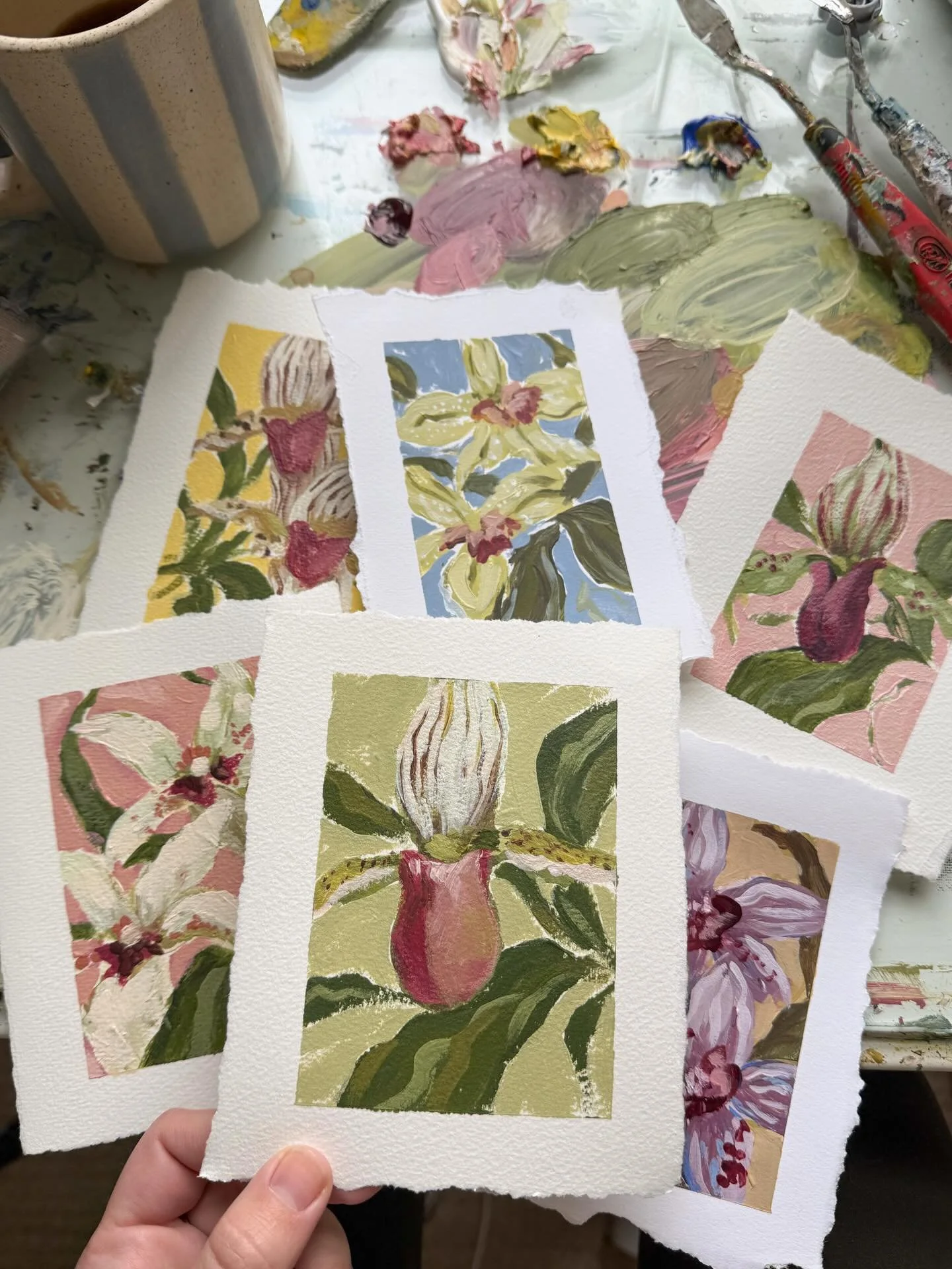 Orchid valentines 💌📬