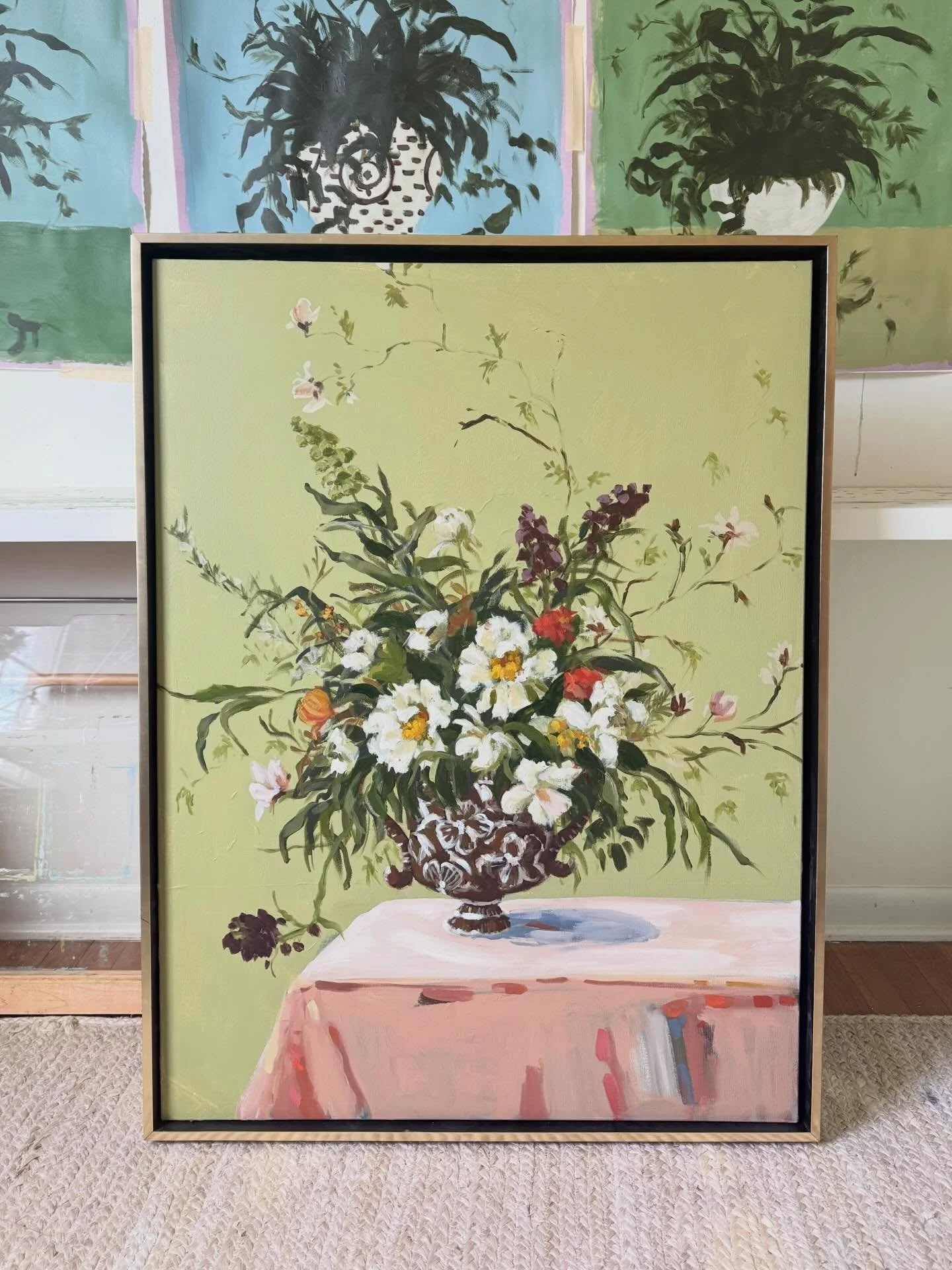 New pieces in the works for upcoming shows! 

Lots of new florals!!!

April 17-20 @avisionforart &mdash; Jacksonville FL
April 30-May 2 @thehardingartshow &mdash; Nashville TN