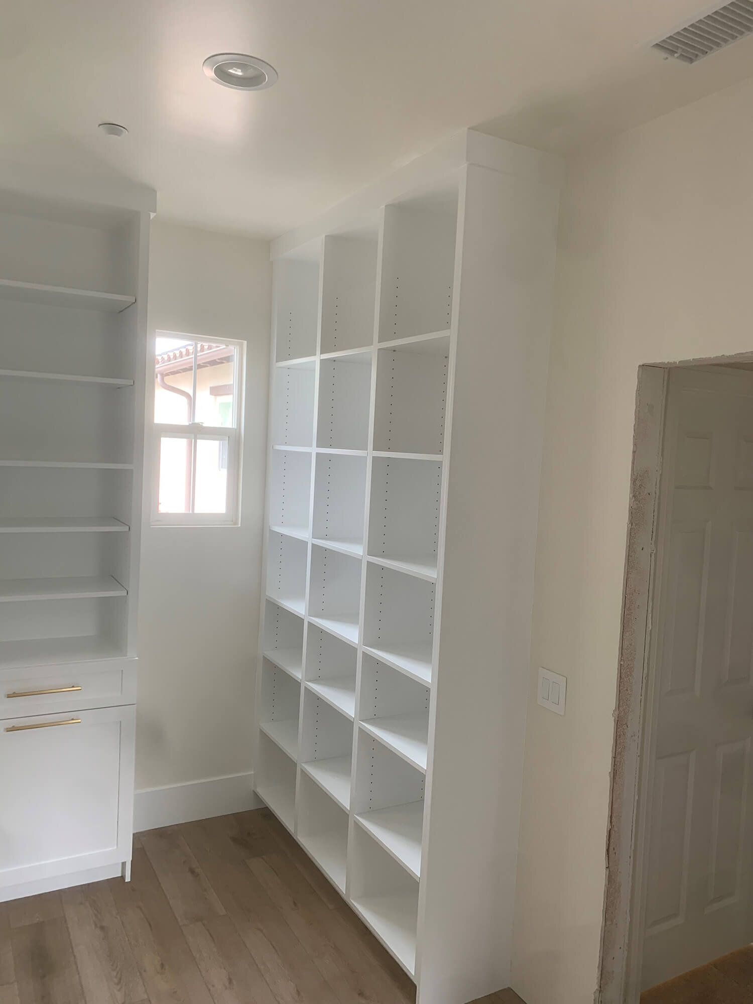 custom shoe cabinet on Custom Closets In Southern California Knotty Nuff Wood