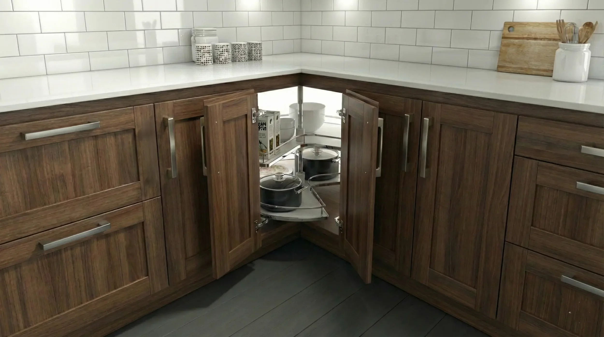 Corner Kitchen Cabinets: Smart Solutions for Awkward Spaces