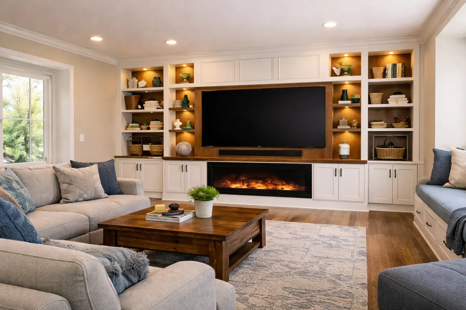 Custom Built-Ins for the Living Room: Design Ideas and Layout Tips