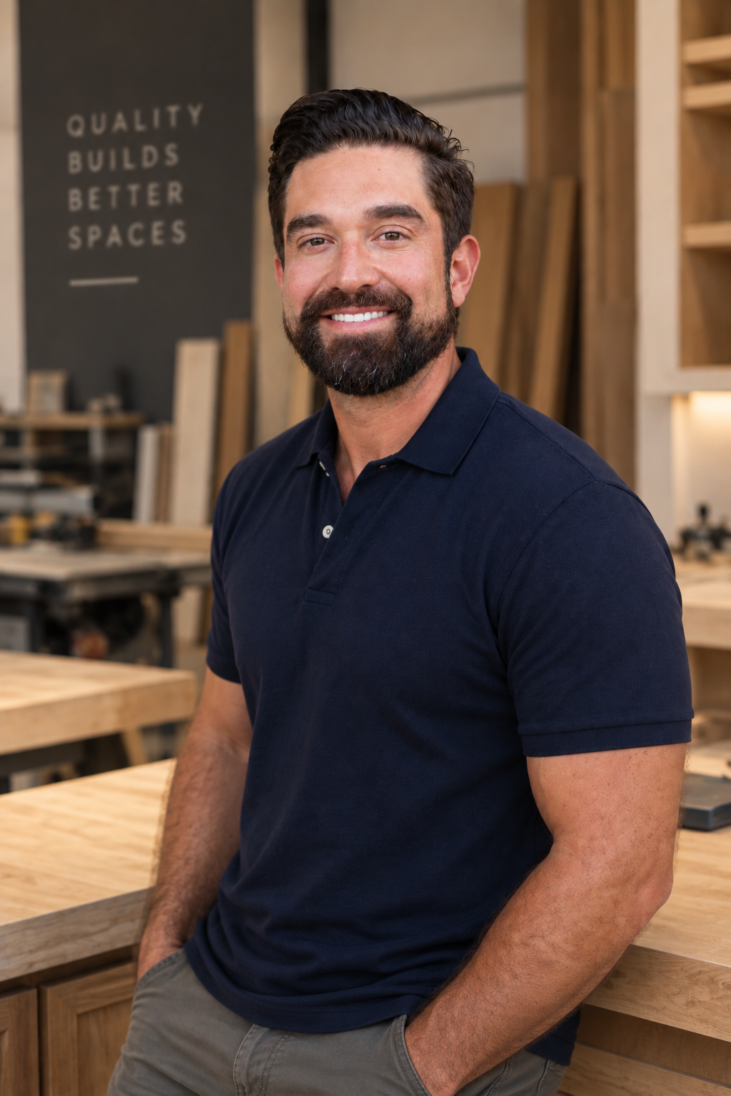 Ryan Aguirre, President of Knotty Nuff Wood