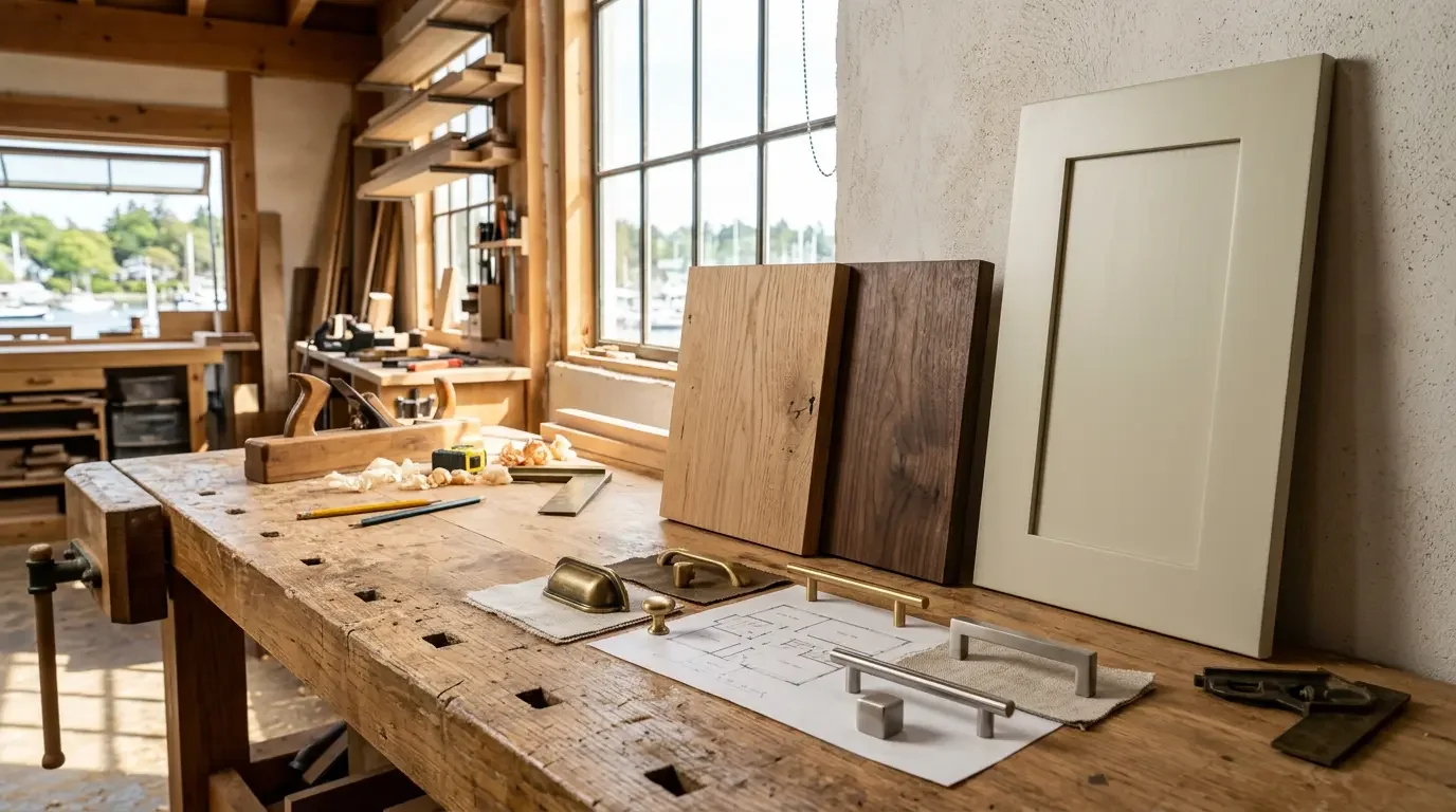 Choosing Materials for Coastal Custom Cabinets