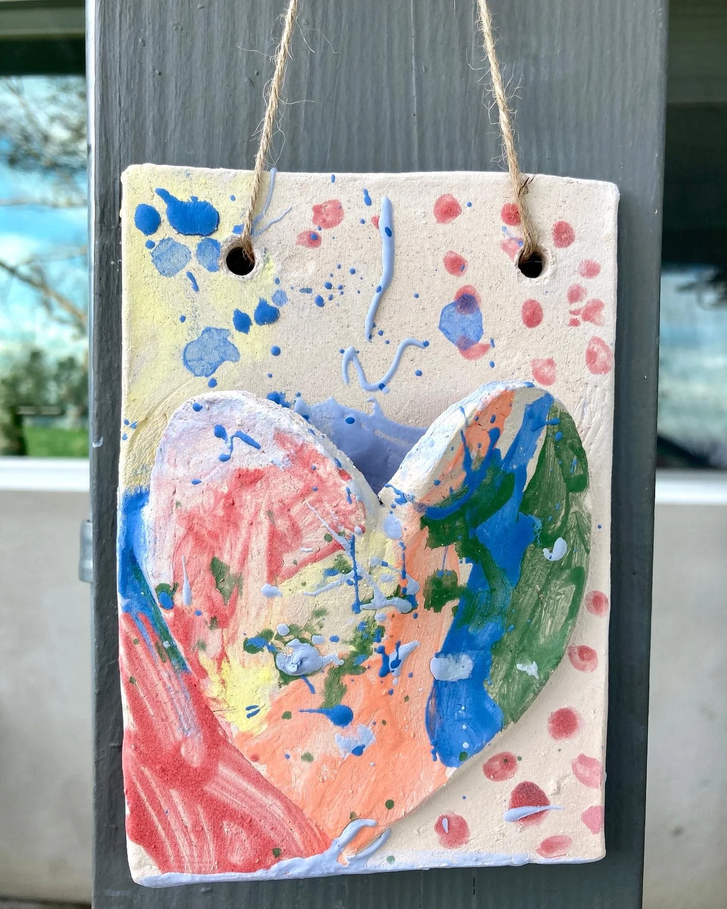  Ceramic Heart for Valentine’s Day 