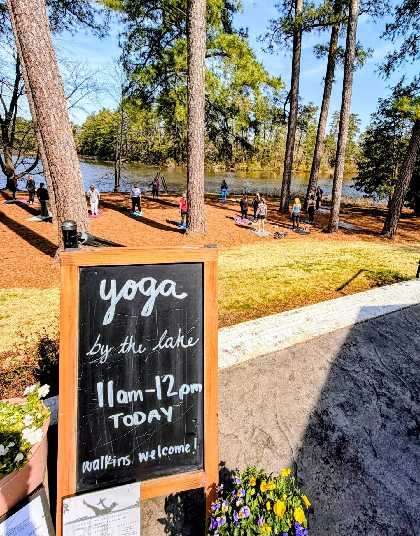 Start your weekend with Lakeside Yoga 🧘&zwj;♀️🌿

Join us this Saturday, June 13th at 11am in The Pines by the lake for a relaxing, all-levels yoga class with @homegrownyogaforyou.

These classes are donation-based, with all proceeds benefiting Purp