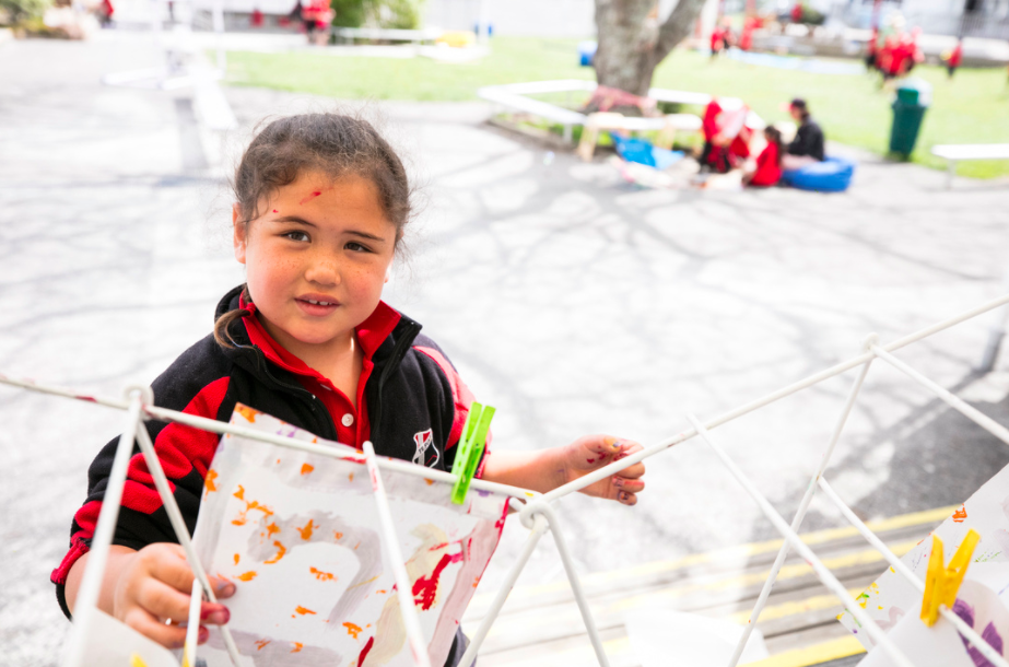 Making sure my precious work is in the right place.