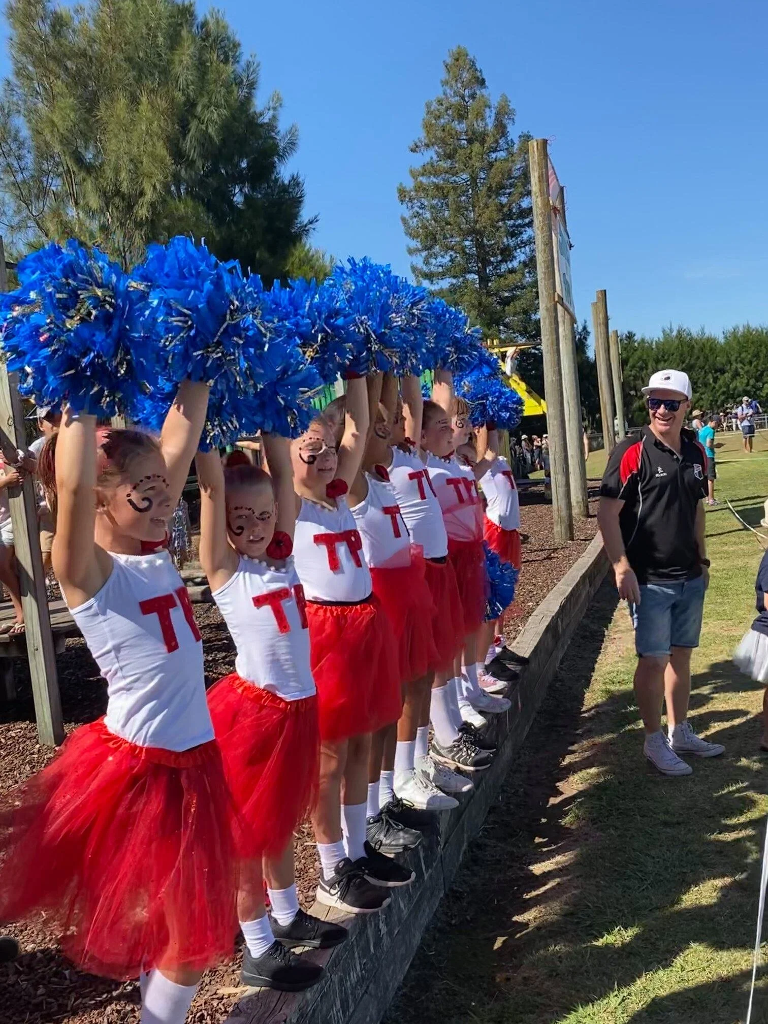 Participating in the Top Schools competition.