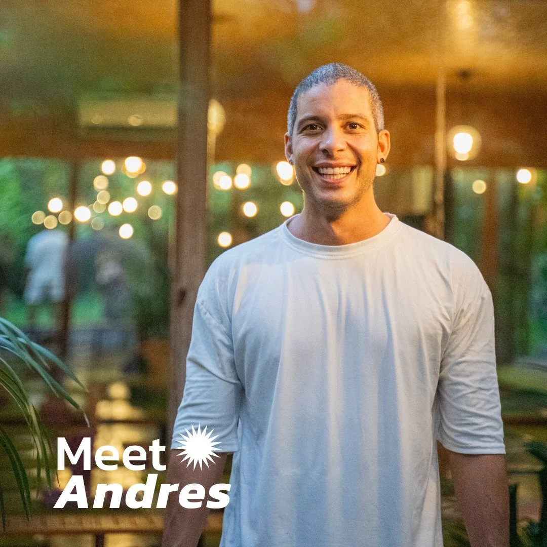 Meet Andr&eacute;s 👋

He brings calm energy, mindful movement, and the kind of warmth that
makes you feel right at home the moment you step into class. ✨

Whether you&rsquo;re brand new or have been practicing for years, his flows will
meet you wh