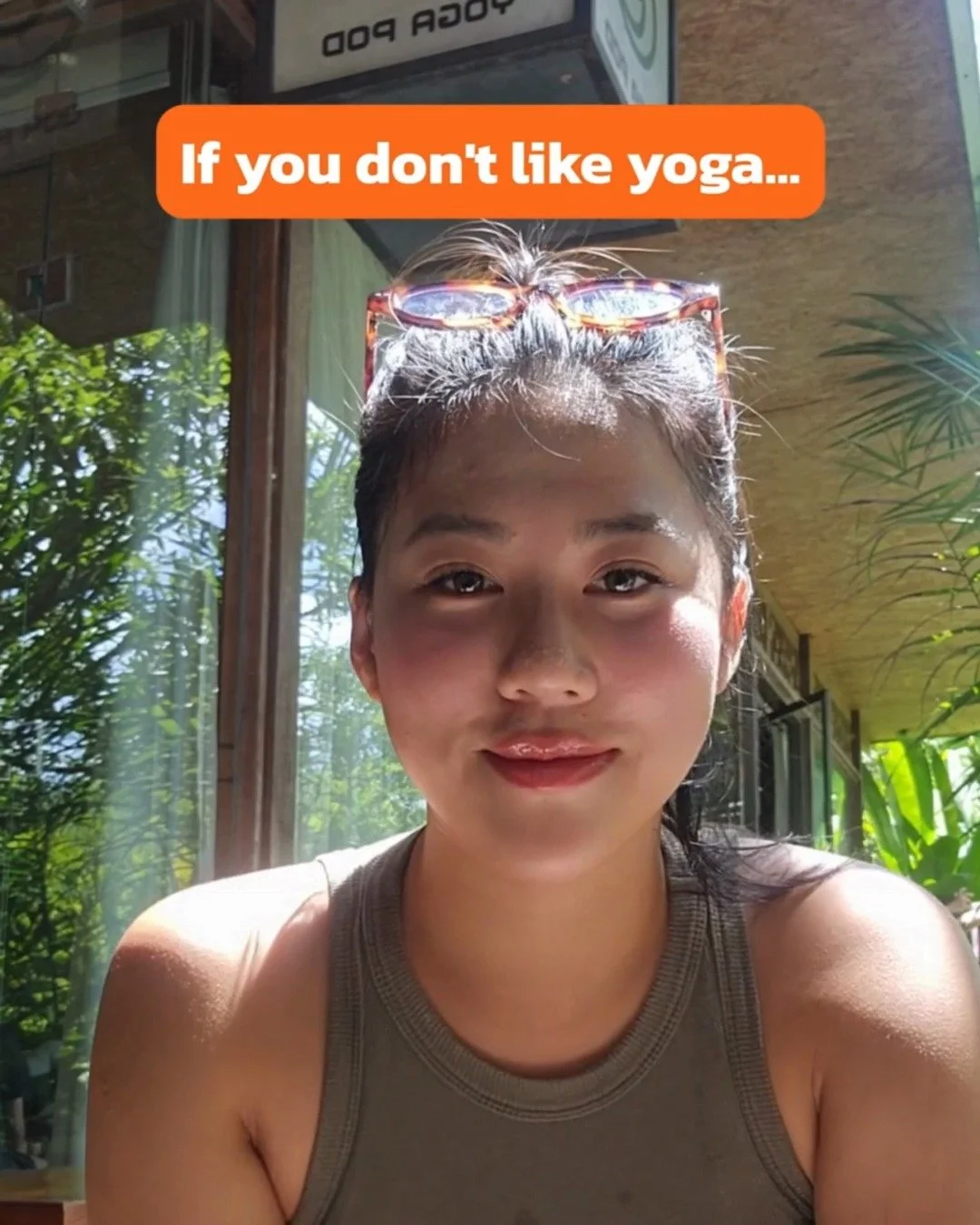 (Vui l&ograve;ng xem Tiếng Việt b&ecirc;n dưới) 

If you think you don&rsquo;t like yoga&hellip; maybe give this a second thought.
Maybe it wasn&rsquo;t yoga you didn&rsquo;t like at all.

Maybe it was the 6AM alarm (no one wins that battle 😴).
Mayb