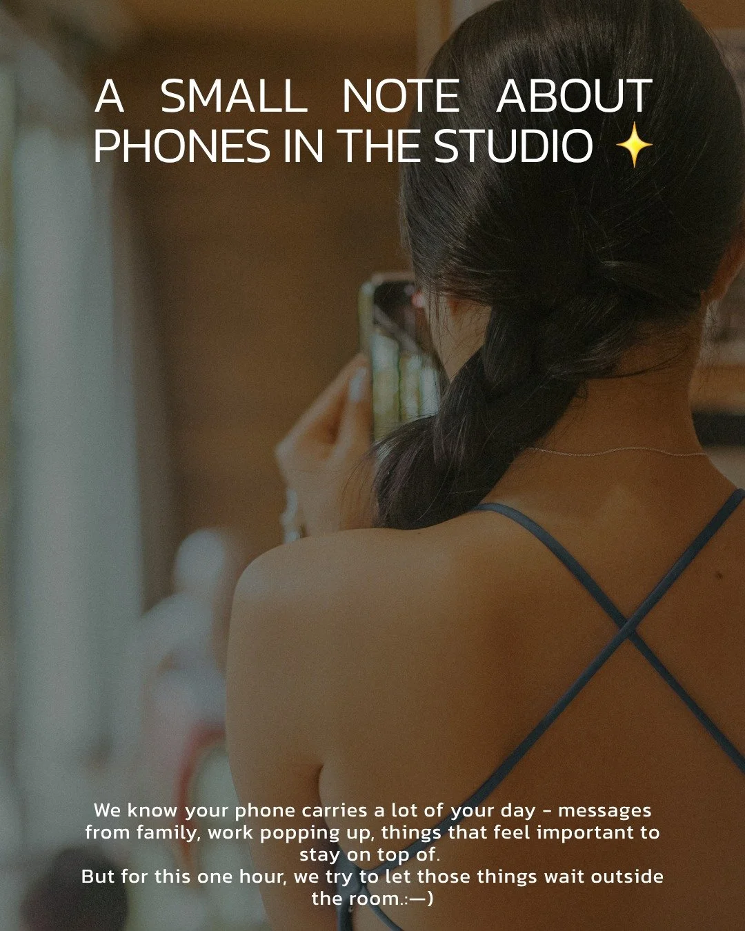 (Please see Vietnamese below)

OUR PHONE PHILOSOPHY
We know your phone holds so much of your world - messages from home, work popping up, those little red notifications that are so hard to look away from 📱 So this isn't about strict rules or telling