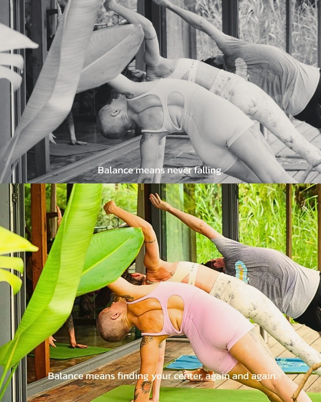Sometimes it isn't our body that keeps us away from yoga. It's the stories we've been telling ourselves.

"I'm not flexible enough."
"I don't have enough time."
"I'm probably not good at it."

If any of those sound famil