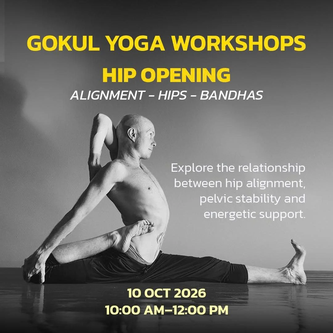 𝐖𝐇𝐀𝐓 𝐈𝐅 𝐓𝐇𝐄 𝐏𝐎𝐒𝐓𝐔𝐑𝐄 𝐈𝐒 𝐎𝐍𝐋𝐘 𝐓𝐇𝐄 𝐁𝐄𝐆𝐈𝐍𝐍𝐈𝐍𝐆?

A hip opens.
The feet leave the mat.
The body moves into a backbend.

From the outside, this is what we see.

But what is really supporting the posture from within?

In Gok