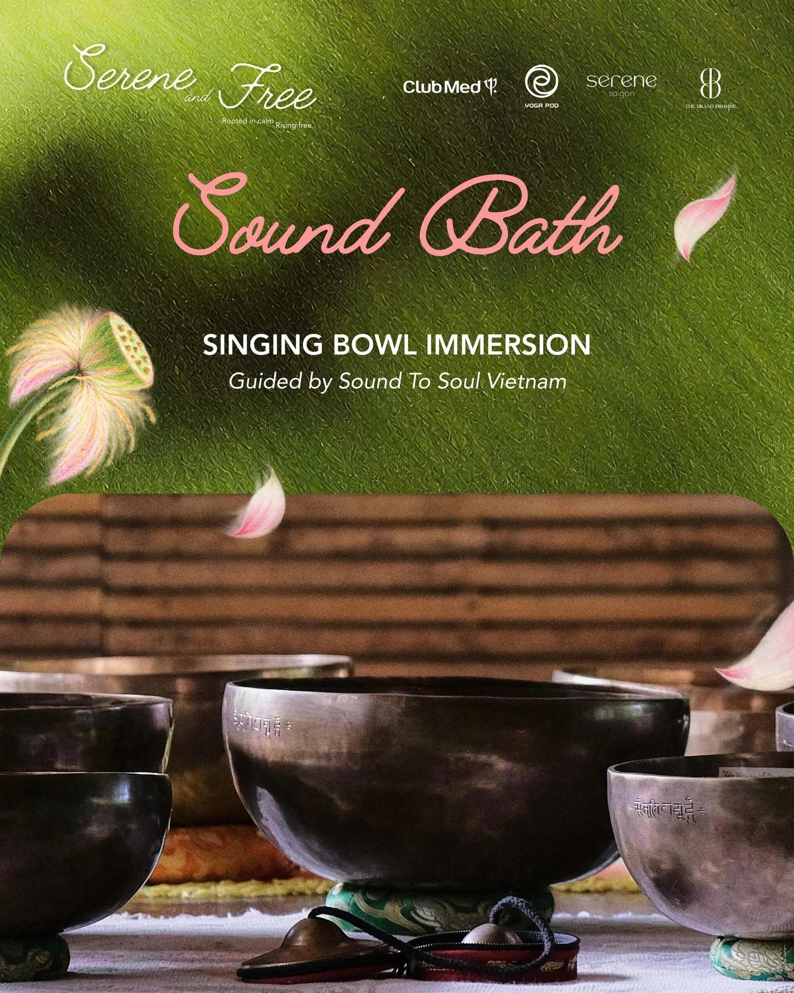 🌿 [SERENE &amp; FREE] CHOOSE YOUR EXPERIENCE: SOUND BATH OR MOSAIC COASTER WORKSHOP | EARLY BIRD ENDS 10 OCTOBER

After Yoga Flow with Live Music, tea and refreshments, and time to explore the art exhibition, how would you like to continue your morn