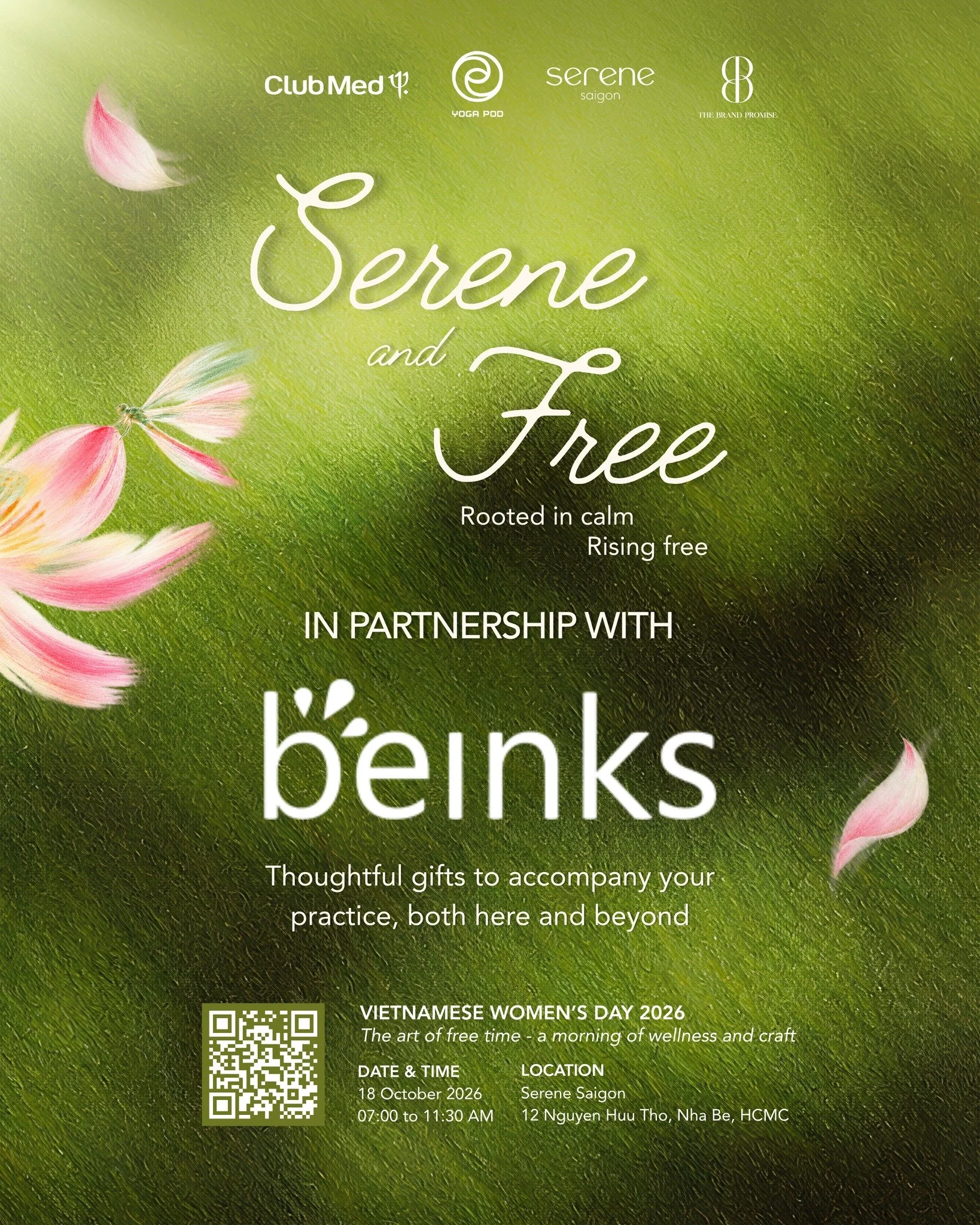 🌷SERENE &amp; FREE &times; BEINKS

Beyond a morning of movement, music and art, the spirit of Serene &amp; Free continues through thoughtful gifts designed to accompany you in your everyday practice.

Founded in Australia, @beinksyoga is an eco-frie