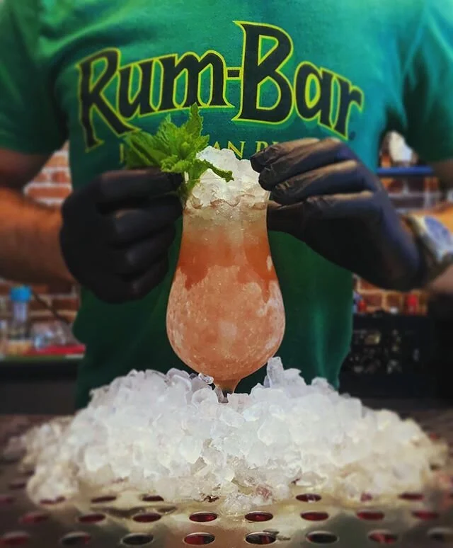 Why so much ice? Well, beyond aesthetic value, packing a greater volume of ice than the volume of the cocktail prevents the ice from moving around, keeping the cocktail colder and preventing a watered down drink. All of our cocktails are served in la