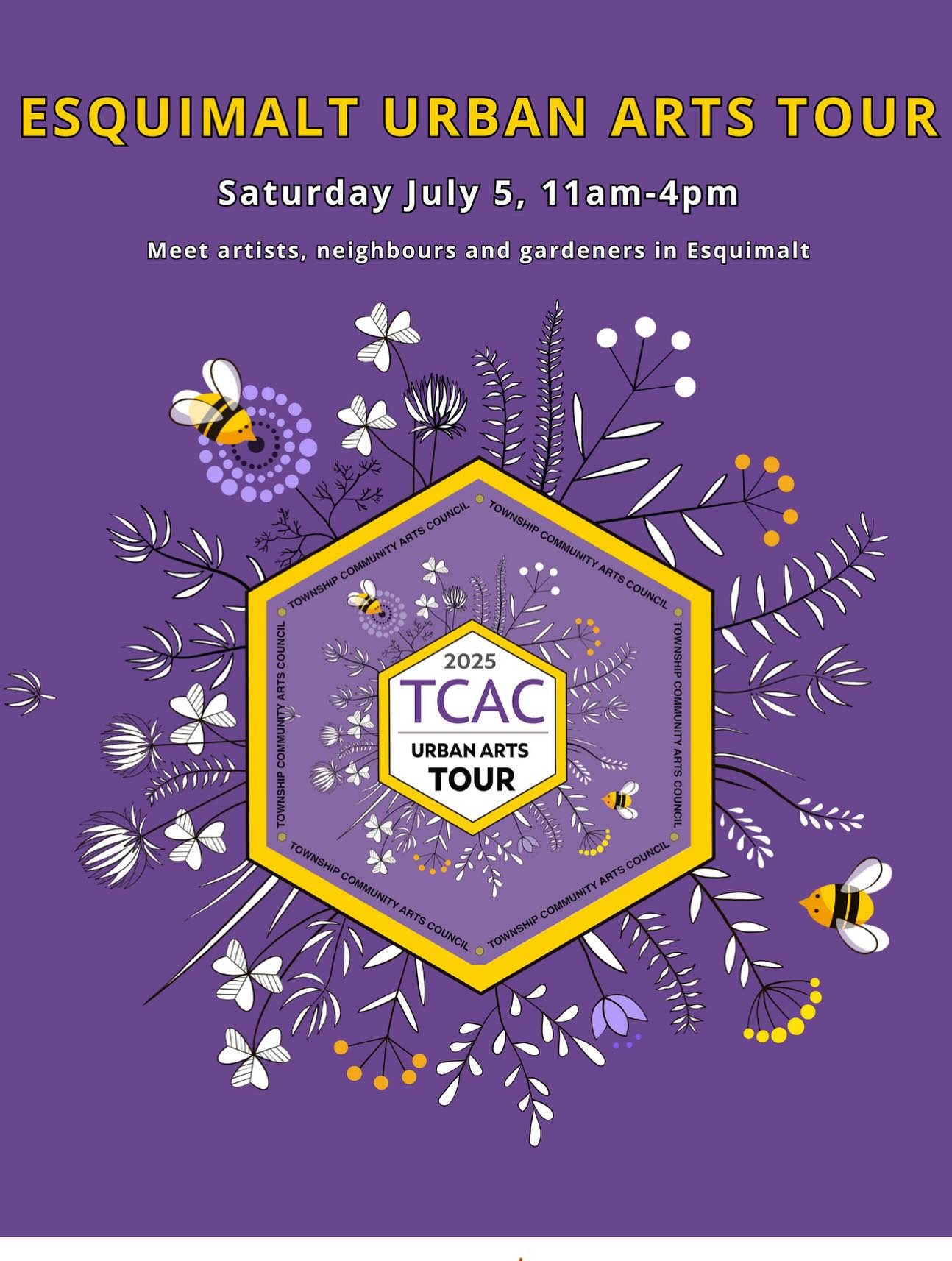 @otherwayscreative and @esquimaltmutualaid will be participating in this years Esquimalt* Urban Arts Tour, Saturday July 5, 11am-4pm *on the unceded, unsurrendered lands of the Xwsepsum Nation

We will have a community art making table, a poetry stat
