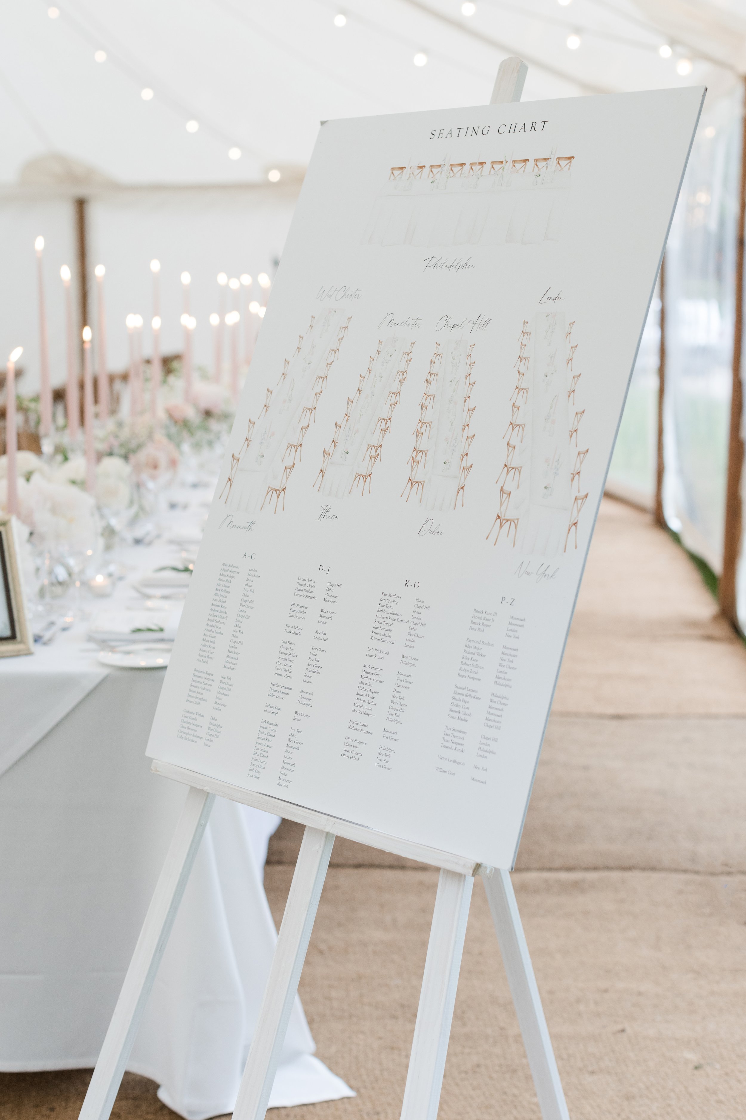  Bespoke table plan  Photography credit:  AdoreLee Weddings , Nicola Hudson  Planner:  Emma Murray-Jones  