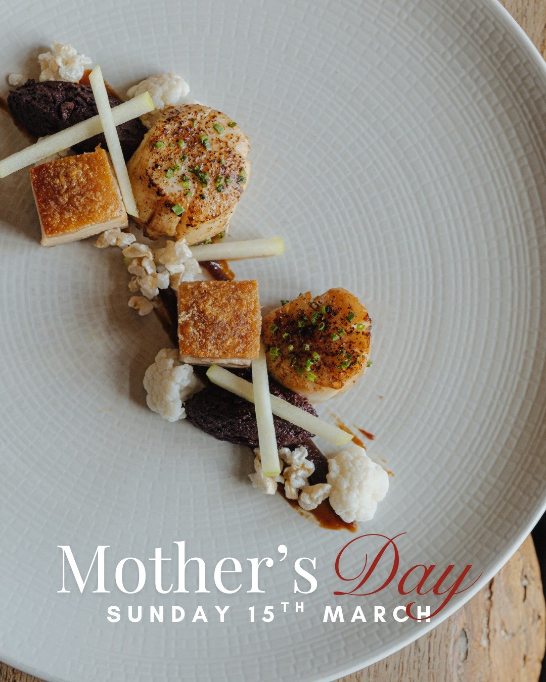 Mother&rsquo;s Day Menu | Sunday 15th March
4 Courses &pound;55 / Children 4 Courses &pound;27.50
Served 12.00pm - 7.30pm

This is a special menu for Mother&rsquo;s Day. Early booking recommended.

VIEW MENU VIA LINK IN BIO
#michelinbib #sundaymenu #