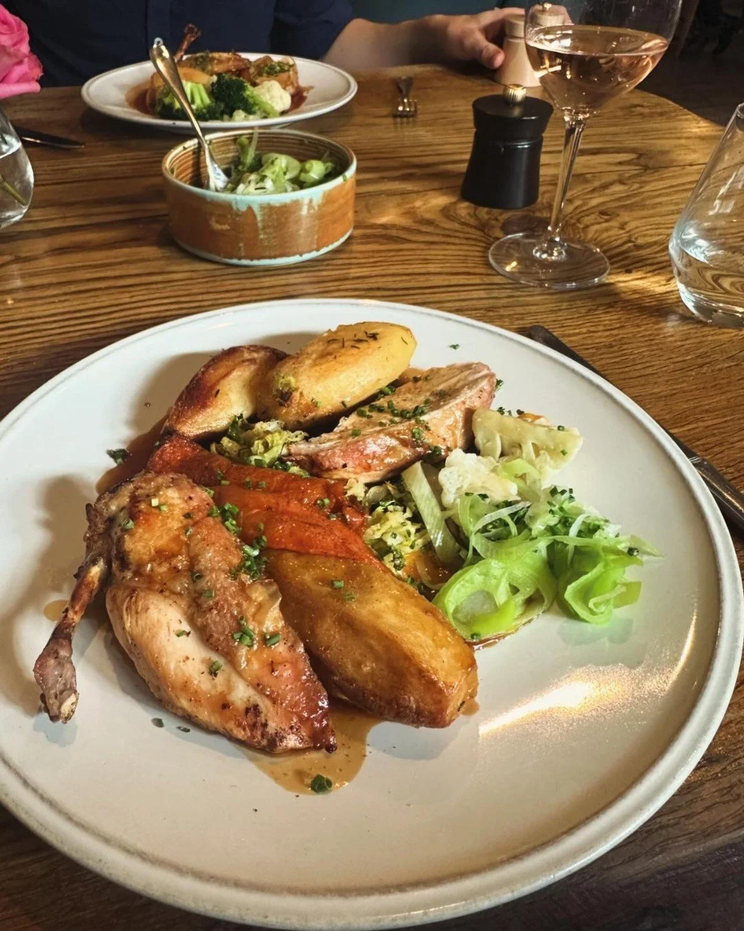 Sunday Service is always popular so early booking is recommended. Available to book from 12.30pm through to 7.30pm

View Sample Sunday Menu
https://www.thewildebeest.co.uk/sundaymenu