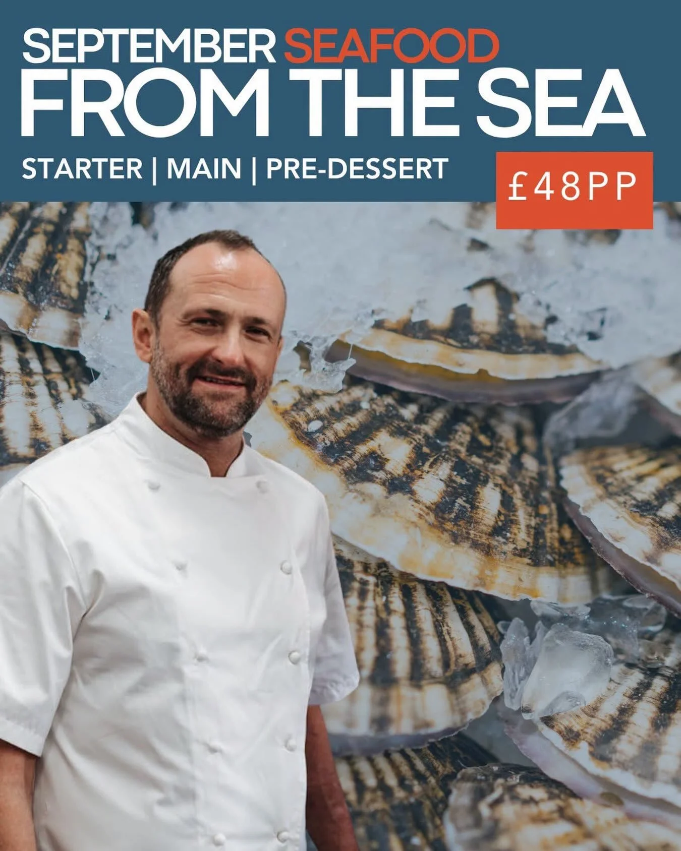 September is nearly here, bringing with it our NEW monthly set menu.

Built around seasonal seafood, late-summer produce and an optional Norfolk wine flight, it will be available throughout September, Monday to Saturday, lunch and dinner.

Take a loo