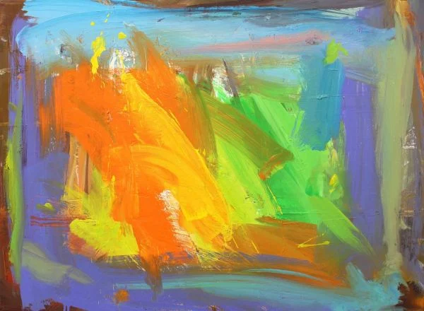Orange and Green