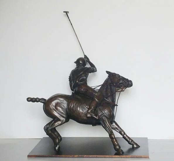 Polo Player with Mallet