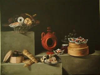 Invitation to Supper Series Dreaming of Caravaggio