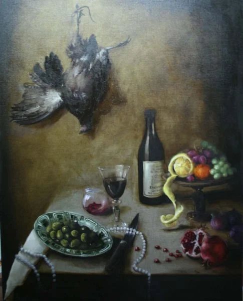 Invitation to Supper - 71 x 90 cm Oil on linen £3,250