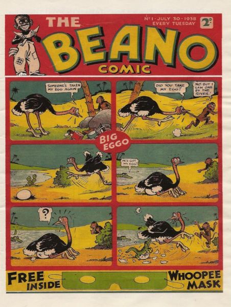 Big Eggo Front Page Beano - 70th Anniversary Print