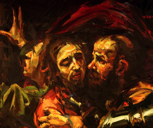 The Taking of Christ after Carvaggio - 2009